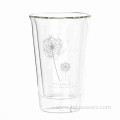 450ml 300ml Double Glass Mugs